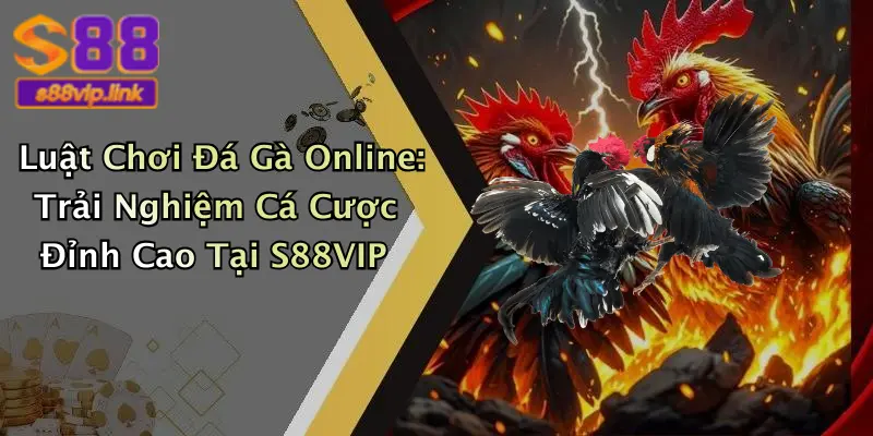 Luật Chơi Đá Gà Online: Trải Nghiệm Cá Cược Đỉnh Cao Tại S88VIP